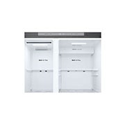 LG LinearCooling™, Side by Side Refrigerator, Front Right Open Food, GR-B267KLJW, thumbnail 6