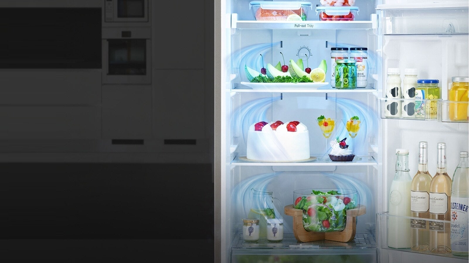 LG GC-B257DBM3 Refrigerator Multi Air Flow