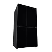 LG Side by Side Refrigerator, Smart Inverter Compressor, Black, DoorCooling+™, LG GL-B257DBM3 Left-Prospective-View, GR-B267DBM3, thumbnail 14
