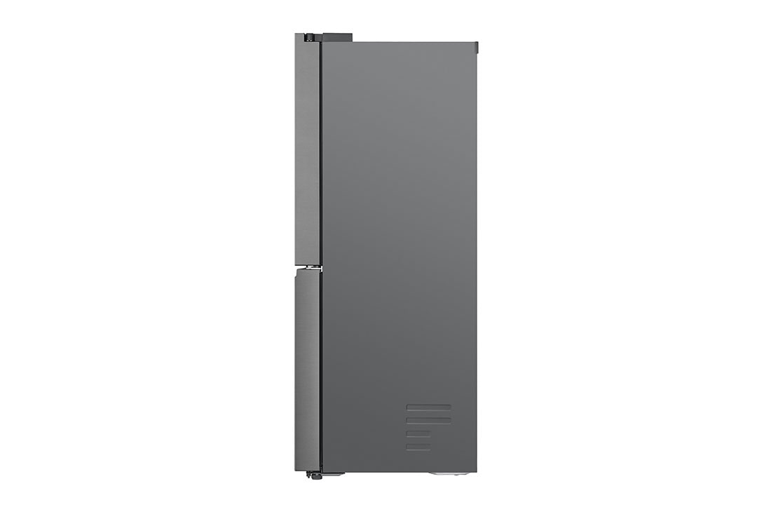 LG French Door Fridge, Prime Silver, side view, GR-B29FFLZB, thumbnail 17