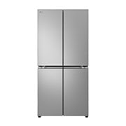 LG French Door Fridge, Prime Silver, front view, GR-B29FFLZB, thumbnail 1
