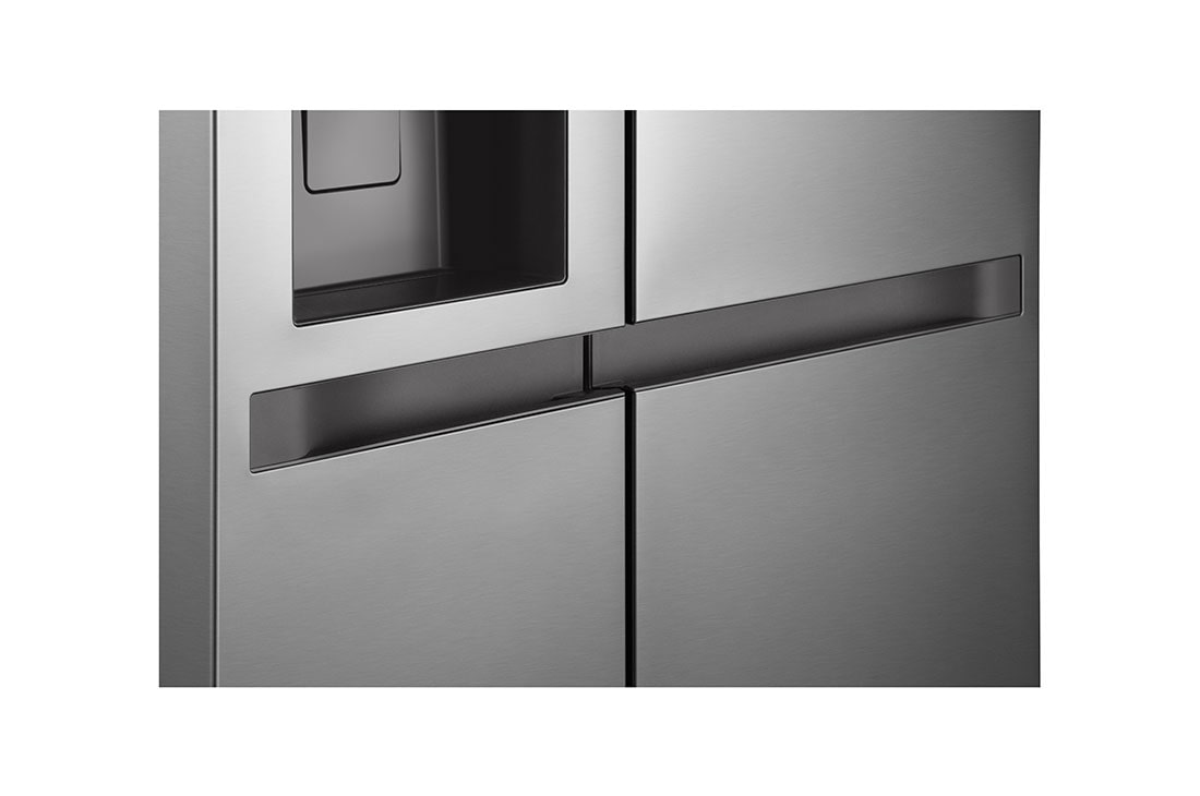 LG LinearCooling™, Side by Side Refrigerator, Dispenser2, GR-L267KLKW, thumbnail 5