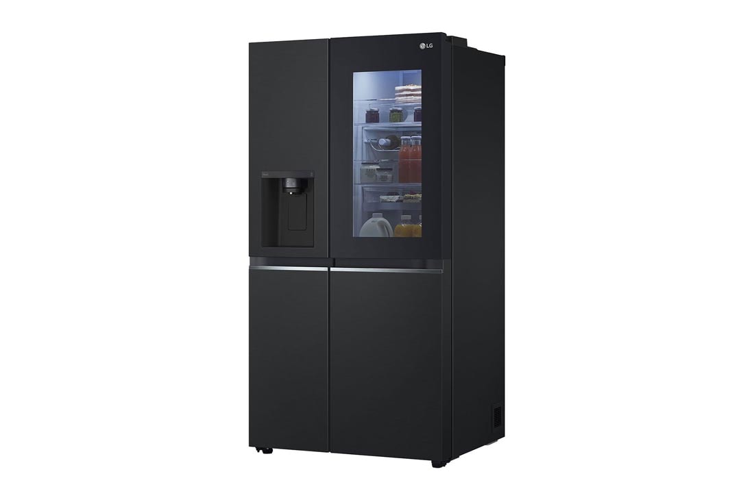 LG Instaview™, Door-in-Door™ Refrigerator, right side, GR-G267CQEW, thumbnail 14