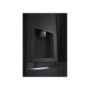 LG Instaview™, Door-in-Door™ Refrigerator, front open, GR-G267CQEW, thumbnail 6