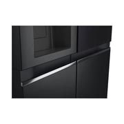 LG Instaview™, Door-in-Door™ Refrigerator, instaview, GR-G267CQEW, thumbnail 7