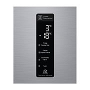 LG New Bottom Mount Refrigerator, Inverter Compressor, Multi AirFlow, Smart Diagnosis™, Platinum Silver, Display view, GR-F589BLCM, thumbnail 10
