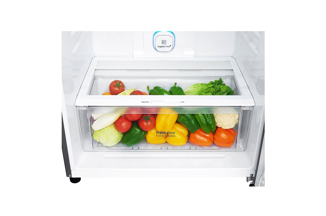 LG Large Top Fridge, Smart Inverter, 592L, Vegetable box, LTH852HLHM, thumbnail 4
