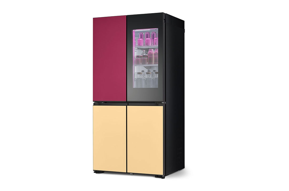 LG French Door Fridge MoodUP®, LED Doors, InstaView™, Smart control with LG ThinQ®, Right_On_Food, GR-A34FDMKJ, thumbnail 7