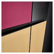 LG French Door Fridge MoodUP®, LED Doors, InstaView™, Smart control with LG ThinQ®, Handle, GR-A34FDMKJ, thumbnail 6
