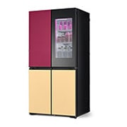 LG French Door Fridge MoodUP®, LED Doors, InstaView™, Smart control with LG ThinQ®, Right_On_Food, GR-A34FDMKJ, thumbnail 7