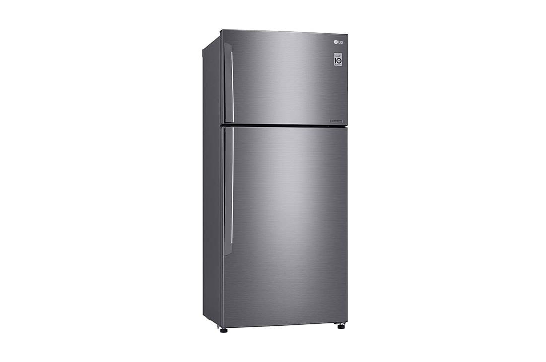 LG Top Mount Fridge, LINEARCooling™, DoorCooling⁺™, Smart Inverter Compressor, Silver, right view, LTC752HFCM, thumbnail 13
