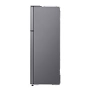 LG Top Mount Fridge, LINEARCooling™, DoorCooling⁺™, Smart Inverter Compressor, Silver, side view, LTC752HFCM, thumbnail 14