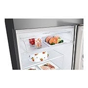 LG Smart Inverter™ with Top freezer,  LINEARCooling™, DoorCooling⁺™, detail view of fresh 0 zone, GR-B642PFFQ, thumbnail 6