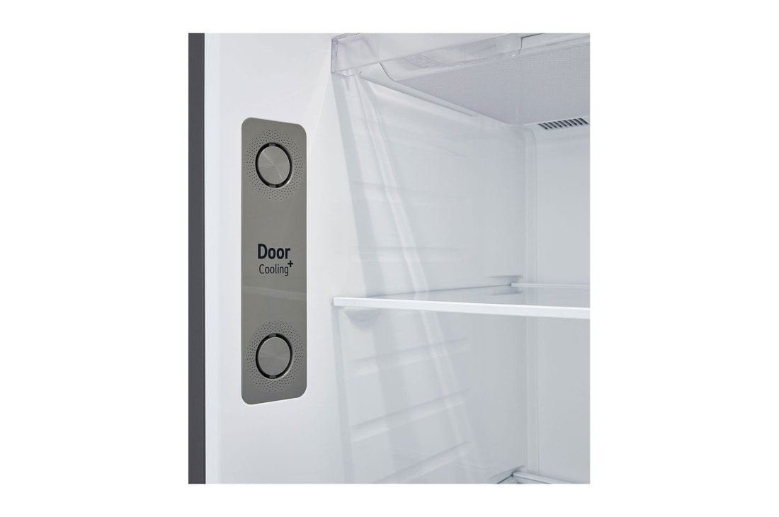 LG Smart Inverter™ with Top freezer,  LINEARCooling™, DoorCooling⁺™, detail view of temperature control knob, GR-B642PFFQ, thumbnail 4