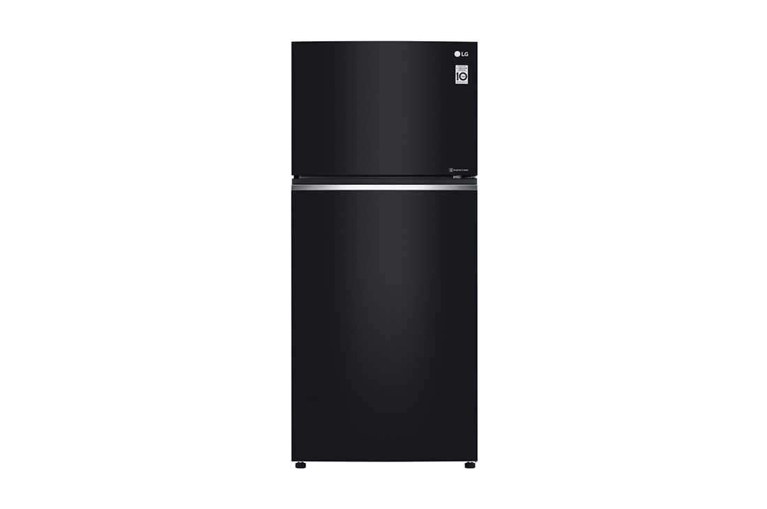 LG Top Freezer Refrigerator with LinearCooling™, DoorCooling+™, Hygiene Fresh+™, Front view, LTC752SGGM