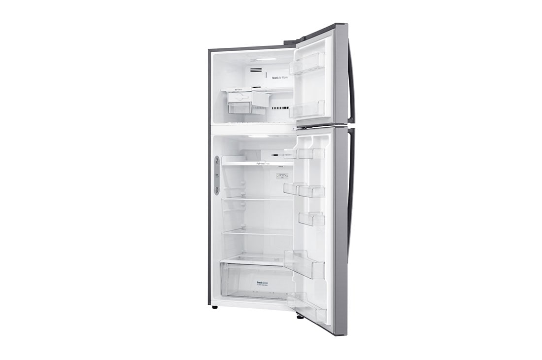 LG Top Mount Refrigerator with Smart Inverter Compressor and LINEAR Cooling™, Drawer with food, GR-C639HLCL, thumbnail 6