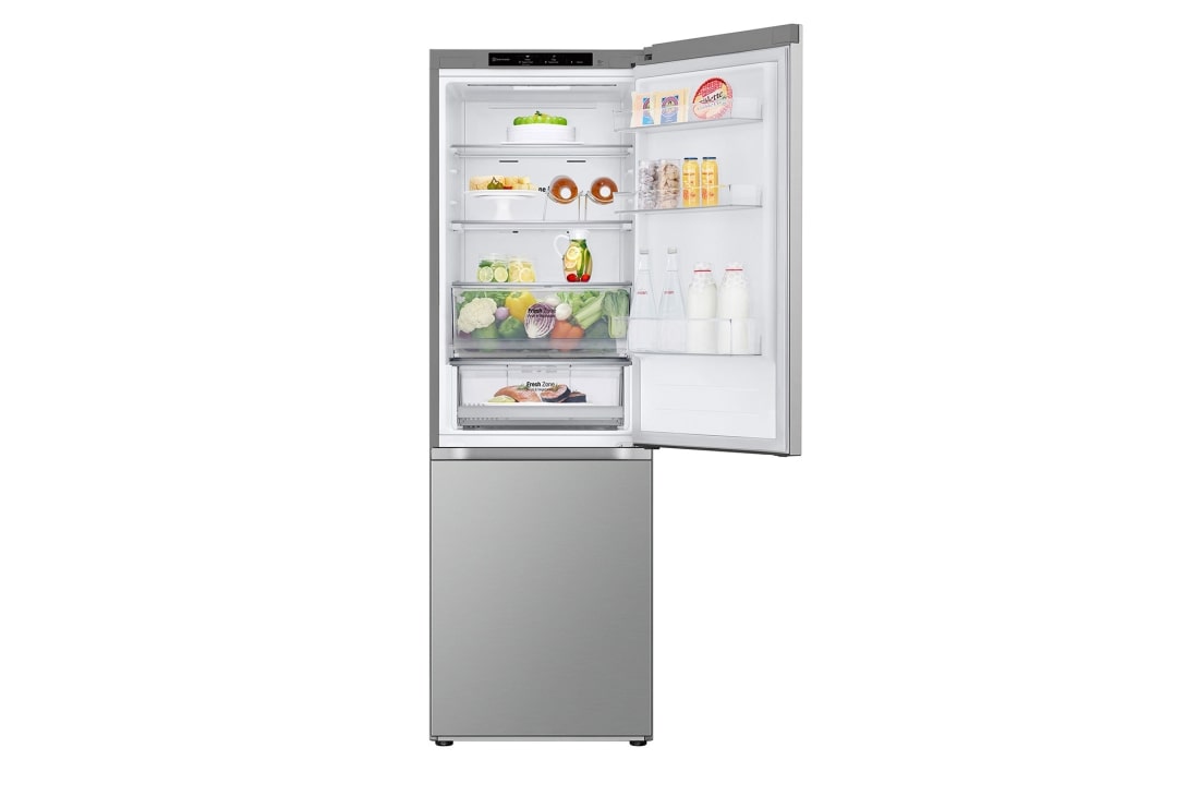 LG Bottom Freezer Refrigerator, 344L, Long-Lasting Freshness with NatureFRESH™ , GR-B479FMNW, thumbnail 4