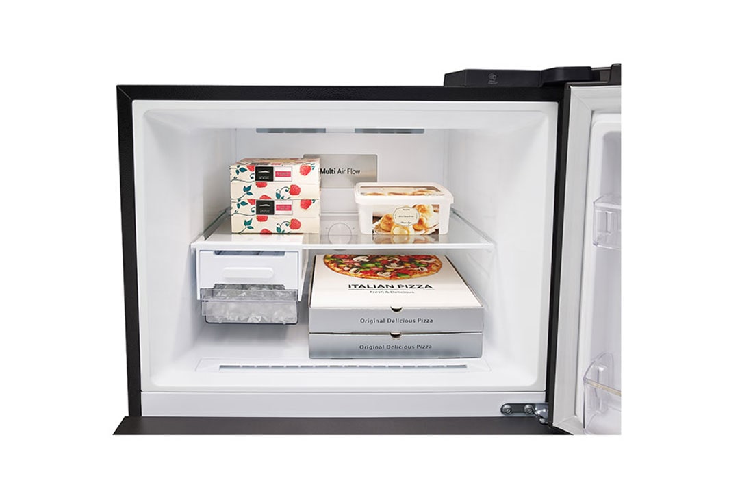 LG New Smart Inverter™, Top Freezer Fridge, LinearCooling™, DoorCooling+™, bottom fridge opened, GR-B652PGFK, thumbnail 7