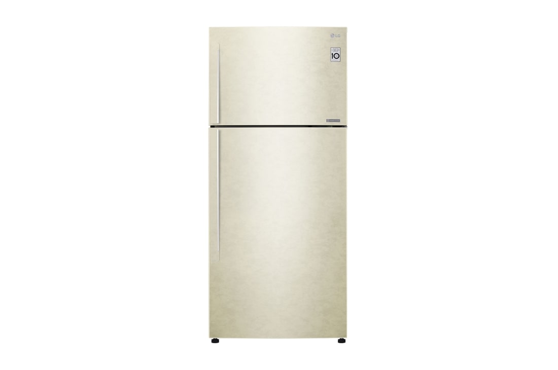 LG Top Freezer Refrigerator Dark Silver, Linear and Door Cooling, Smart Inverter Compressor, Multi Air Flow, GN-C752HVCM, GN-C752HVCM