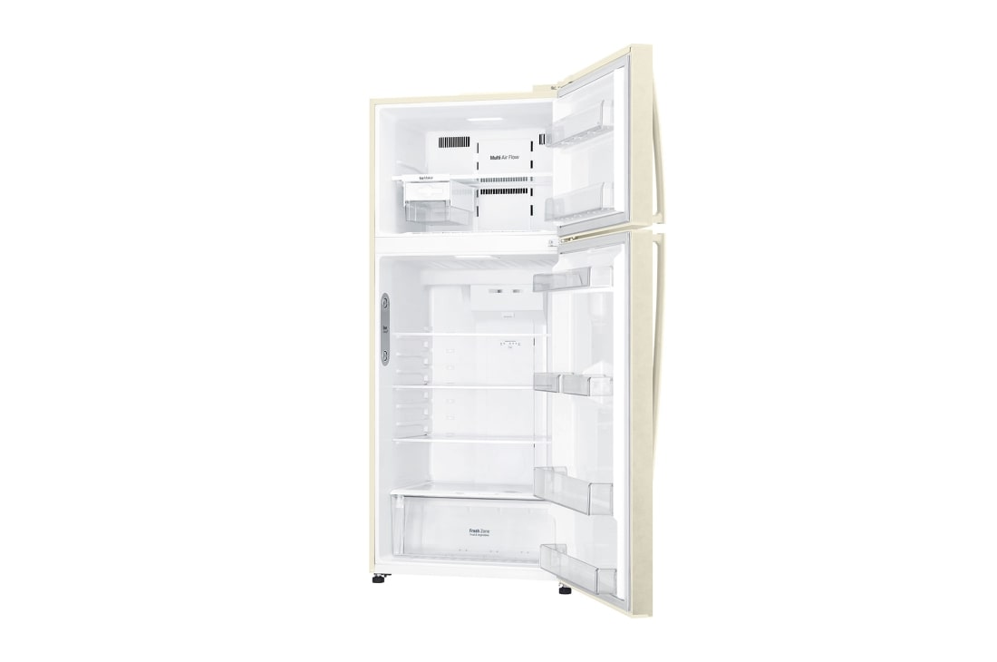 LG Top Freezer Refrigerator Dark Silver, Linear and Door Cooling, Smart Inverter Compressor, Multi Air Flow, GN-C752HVCM, GN-C752HVCM, thumbnail 3