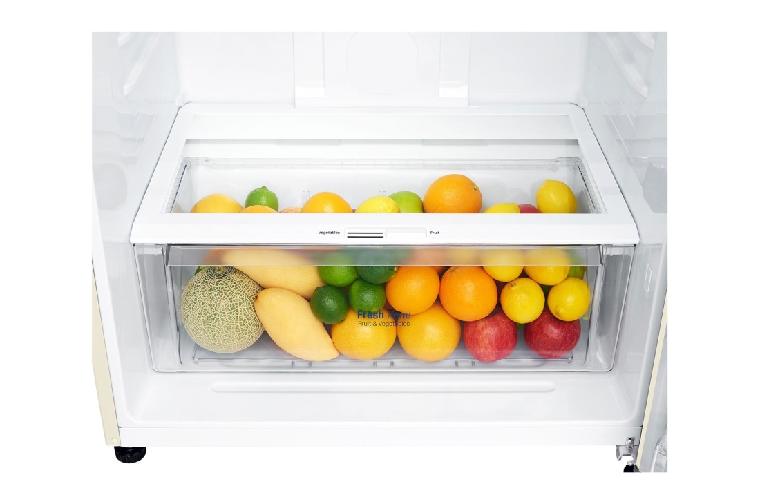 LG Top Freezer Refrigerator Dark Silver, Linear and Door Cooling, Smart Inverter Compressor, Multi Air Flow, GN-C752HVCM, GN-C752HVCM, thumbnail 4