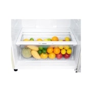 LG Top Freezer Refrigerator Dark Silver, Linear and Door Cooling, Smart Inverter Compressor, Multi Air Flow, GN-C752HVCM, GN-C752HVCM, thumbnail 4