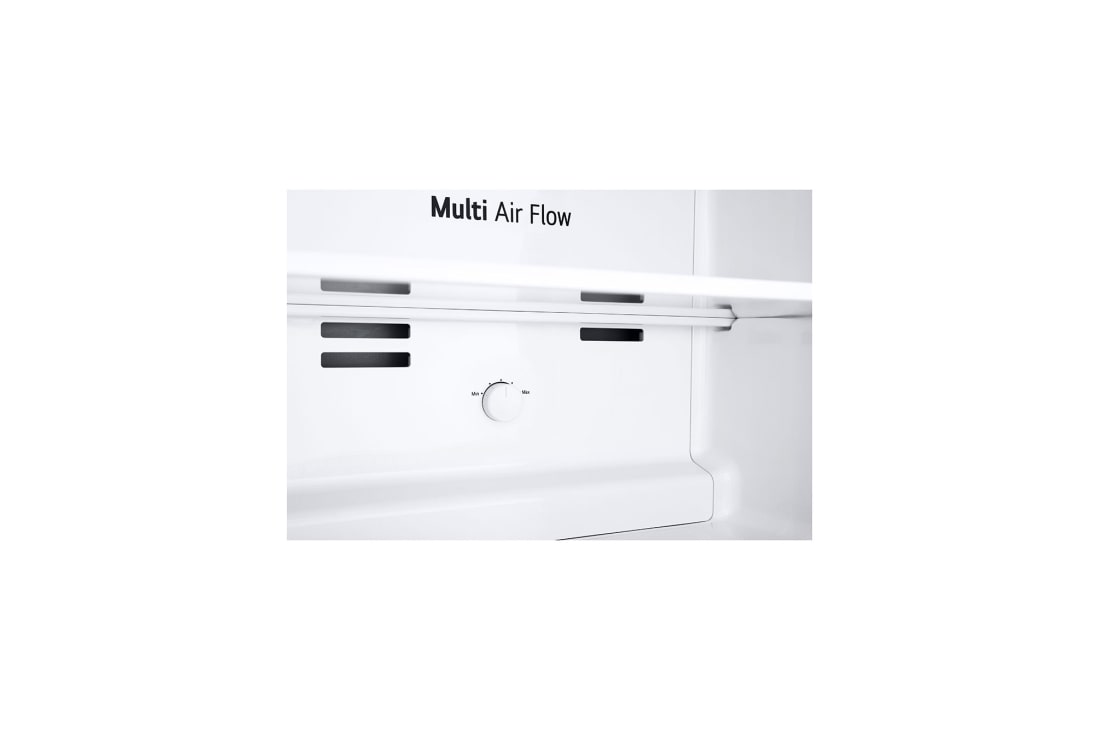 LG 243L Top Freezer Refrigerator in Platinum Silver, Smart Inverter, Humidity Control, freezer, GR-B355PLMB, thumbnail 8