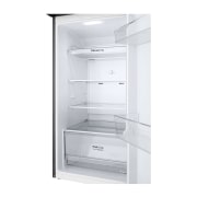LG 243L Top Freezer Refrigerator in Platinum Silver, Smart Inverter, Humidity Control, without food, GR-B355PLMB, thumbnail 10