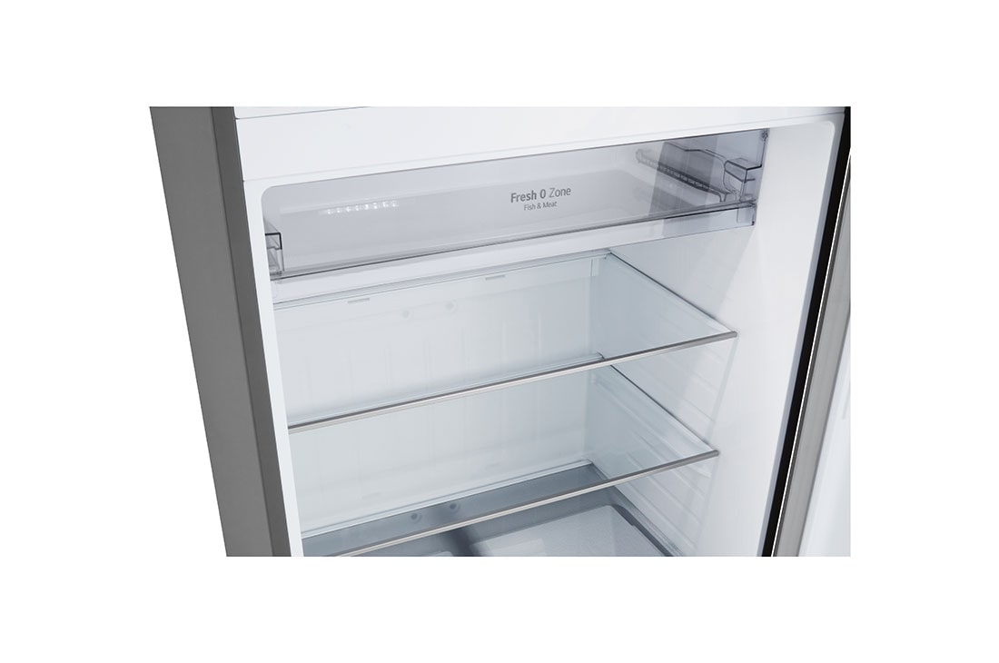 LG 612L Top Freezer Fridge with Smart Inverter Compressor, DoorCooling⁺™, LinearCooling™ and LG ThinQ, Silver, Refrigerator compartment, LTB852PFBQ, thumbnail 3