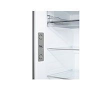 LG 612L Top Freezer Fridge with Smart Inverter Compressor, DoorCooling⁺™, LinearCooling™ and LG ThinQ, Silver, Touch control panel on refrigerator door, LTB852PFBQ, thumbnail 6