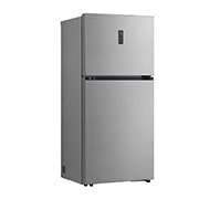 LG 612L Top Freezer Fridge with Smart Inverter Compressor, DoorCooling⁺™, LinearCooling™ and LG ThinQ, Silver, Left side view, LTB852PFBQ, thumbnail 8