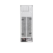 LG 344L NatureFRESH™ Fridge with LinearCooling™, DoorCooling+™, Smart Inverter Compressor™, Metal Fresh™ in Prime Silver, back view, GR-B459FMFW, thumbnail 15
