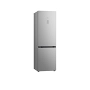 LG 344L NatureFRESH™ Fridge with LinearCooling™, DoorCooling+™, Smart Inverter Compressor™, Metal Fresh™ in Prime Silver, left side view, GR-B459FMFW, thumbnail 5