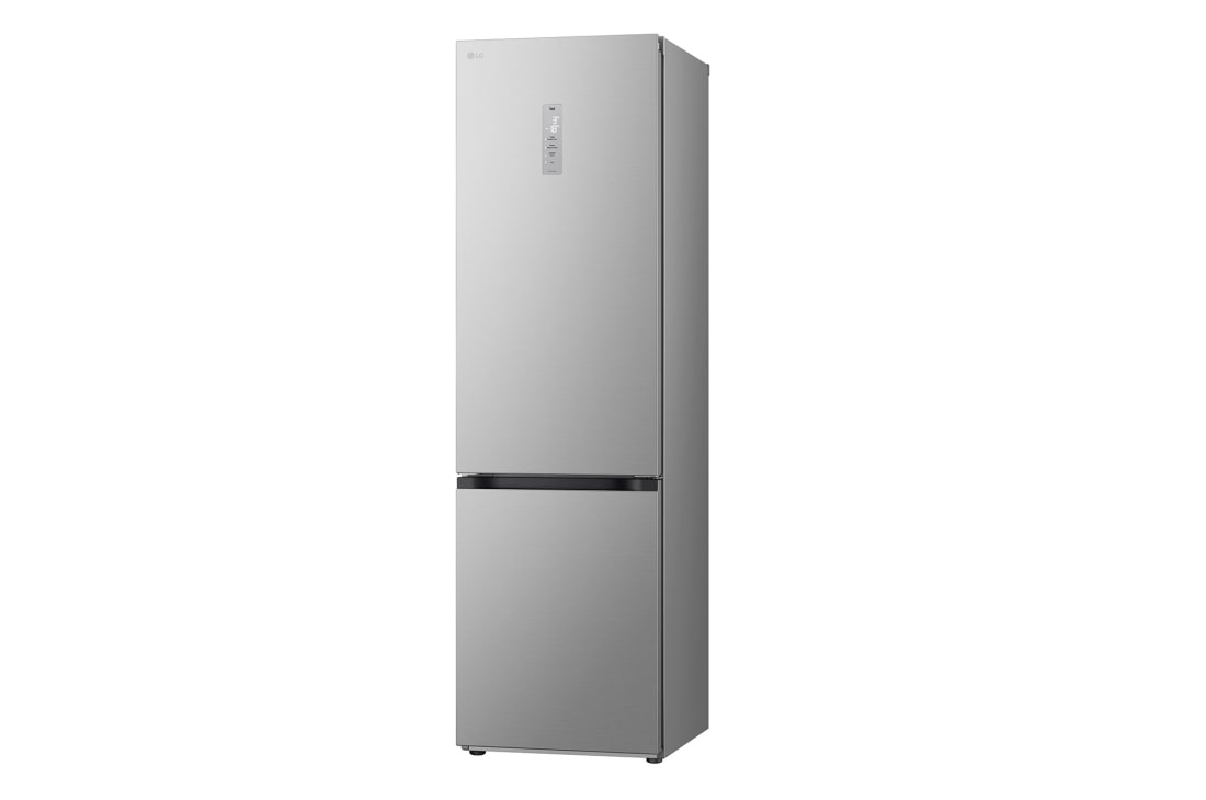 LG 387L NatureFRESH™ Fridge with LinearCooling™, DoorCooling+™, Smart Inverter Compressor™, Metal Fresh™ in Prime Silver, Right view, GR-B509FMFW, thumbnail 14