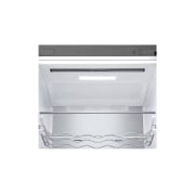 LG 387L NatureFRESH™ Fridge with LinearCooling™, DoorCooling+™, Smart Inverter Compressor™, Metal Fresh™ in Prime Silver, freezer, GR-B509FMFW, thumbnail 4