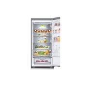 LG 387L NatureFRESH™ Fridge with LinearCooling™, DoorCooling+™, Smart Inverter Compressor™, Metal Fresh™ in Prime Silver, Deatil view, GR-B509FMFW, thumbnail 8