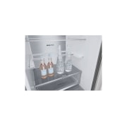 LG 387L NatureFRESH™ Fridge with LinearCooling™, DoorCooling+™, Smart Inverter Compressor™, Metal Fresh™ in Prime Silver, Deatil view, GR-B509FMFW, thumbnail 9