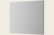 Color chip for prime silver color.	