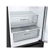 LG 344L NatureFRESH™ Refrigerator with Smart Inverter Compressor™, Essence Matte Black, Drawer detailed view, GR-B459FQFW, thumbnail 6