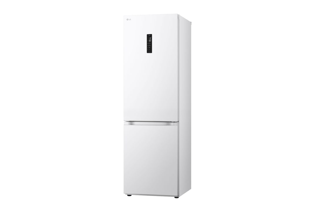 LG 344L NatureFRESH™ Fridge with LinearCooling™, DoorCooling+™, Smart Inverter Compressor™ in Super White, left, GR-B459FQFW, thumbnail 14