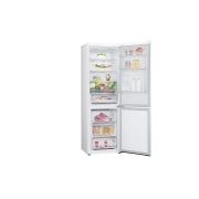 LG 344L NatureFRESH™ Fridge with LinearCooling™, DoorCooling+™, Smart Inverter Compressor™ in Super White, right open, GR-B459FQFW, thumbnail 11
