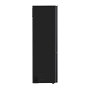 LG 387L NatureFRESH™ Refrigerator with Smart Inverter Compressor™, Essence Matte Black, side view, GR-B509FQFW, thumbnail 11