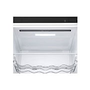 LG 387L NatureFRESH™ Refrigerator with Smart Inverter Compressor™, Essence Matte Black, led view, GR-B509FQFW, thumbnail 6