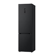 LG 387L NatureFRESH™ Refrigerator with Smart Inverter Compressor™, Essence Matte Black, Left side view, GR-B509FQFW, thumbnail 9