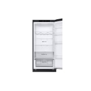 LG 387L NatureFRESH™ Fridge with LinearCooling™, DoorCooling+™, Smart Inverter Compressor™, Metal Fresh™ in Essence Matte Black, compartment view, GR-B509FQFW, thumbnail 8