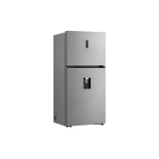 LG 609L Top Freezer Fridge with Smart Inverter Compressor, DoorCooling⁺™, LinearCooling™ and LG ThinQ, Silver, Left side view, LTB842PFBQ, thumbnail 8
