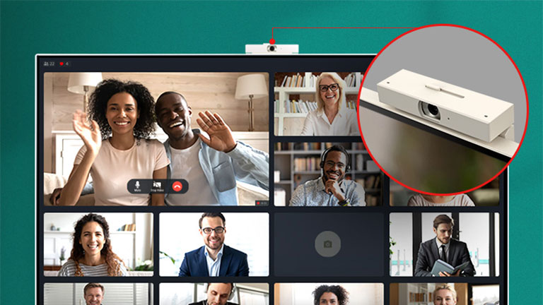 Built-in Full HD webcam.