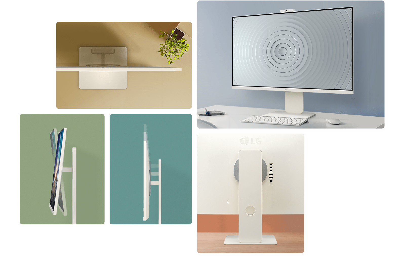 Stylish space-saving design.