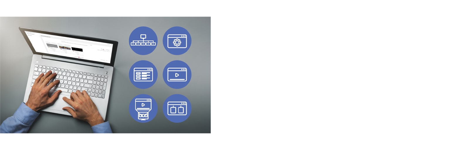 Devices are being controlled remotely using a PC.