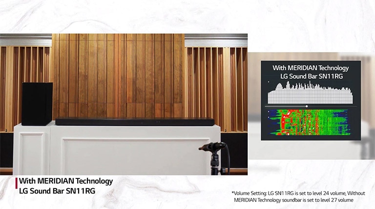 Let’s experience LG Audio with MERIDIAN’s sound quality